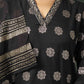 Silk Blend Embroidered Straight Kurta with Pant & Dupatta