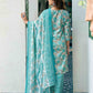Cotton Blend Foil Printed and Printed Fabric Lace Straight Kurta with Pant & Dupatta