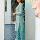 Cotton Blend Foil Printed and Printed Fabric Lace Straight Kurta with Pant & Dupatta