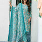 Cotton Blend Foil Printed and Printed Fabric Lace Straight Kurta with Pant & Dupatta