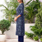 Crepe Printed Straight Kurta with Pant & Dupatta