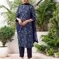 Crepe Printed Straight Kurta with Pant & Dupatta