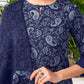 Crepe Printed Straight Kurta with Pant & Dupatta