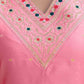 Silk Blend Embroidery and Sequins Work, Weaving, Lace Straight Kurta with Pant & Dupatta