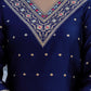 Silk Blend Embroidery and Sequins Work, Weaving, Lace Straight Kurta with Pant & Dupatta