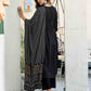 Cotton Blend Embroidered A-Line Kurta with Pant & Dupatta
