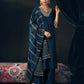 Rayon Blend Embroidered Straight Kurta with Pant & Dupatta