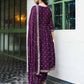 Silk Blend Foil Printed, Floral Printed and Printed Lace Anarkali Kurta with Pant & Dupatta