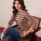 Cotton Printed Straight Kurti