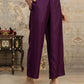 Silk Embroidery, Embroidery Lace Straight Kurta with Pant & Dupatta