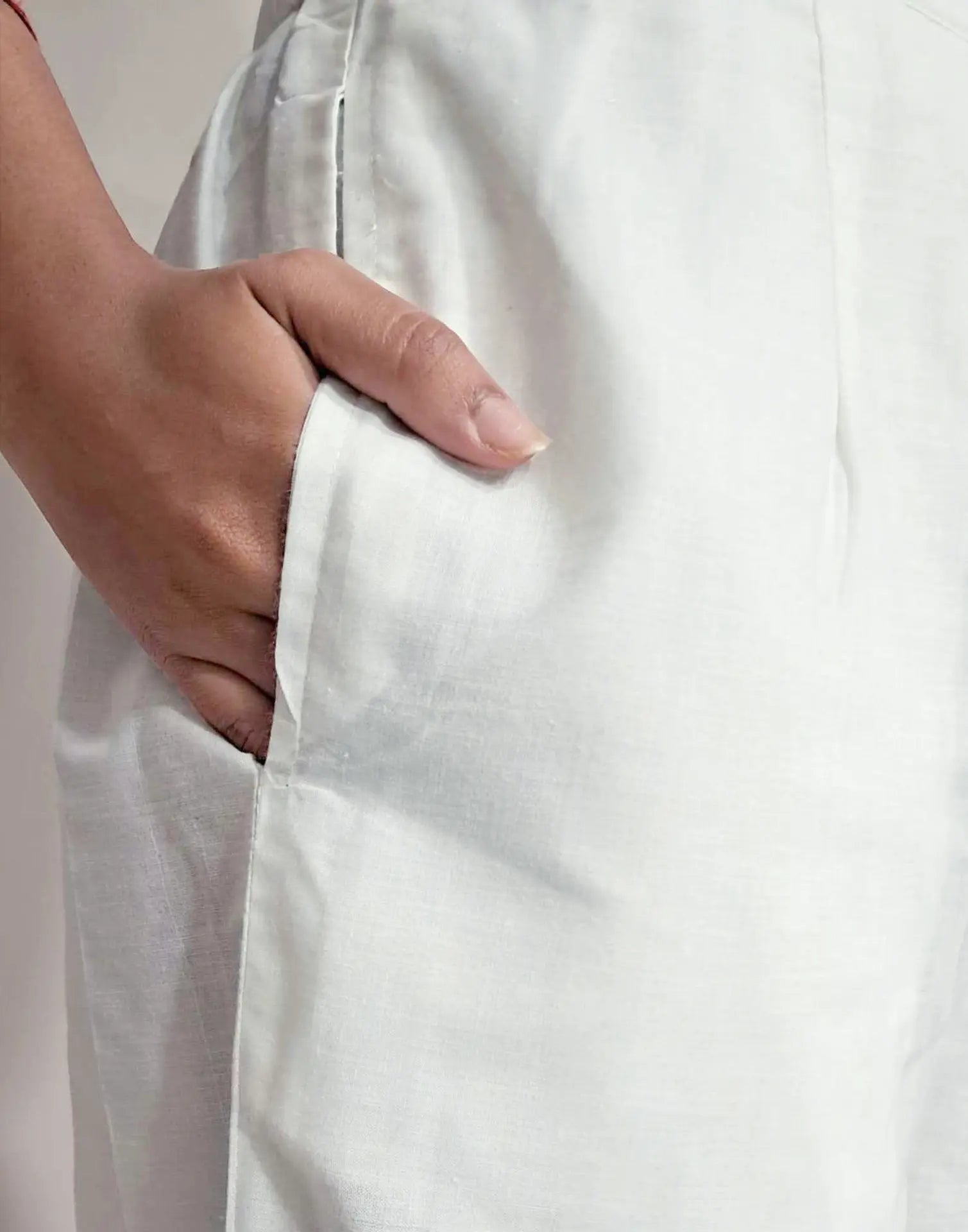 Pure Cotton Woven Embroidered Straight 3 Piece Kurta Set