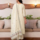 Cotton Solid and Jacquard A-Line Kurta with Pant & Dupatta