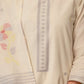 Cotton Solid and Jacquard A-Line Kurta with Pant & Dupatta