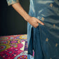 Net Sequins, Embroidery and Embroidery Lace Straight Kurta with Pant & Dupatta