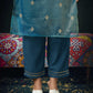 Net Sequins, Embroidery and Embroidery Lace Straight Kurta with Pant & Dupatta