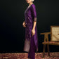 Silk Blend Jacquard Work Straight Kurta with Pant & Dupatta