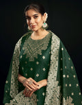 Silk Jacquard Woven Straight 3 Piece Kurta Set