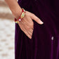 Velvet Dyed, Sequins, Embroidery and Lace Straight Kurta with Pant & Dupatta