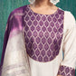 Silk Blend Woven Straight Kurta with Pant & Dupatta
