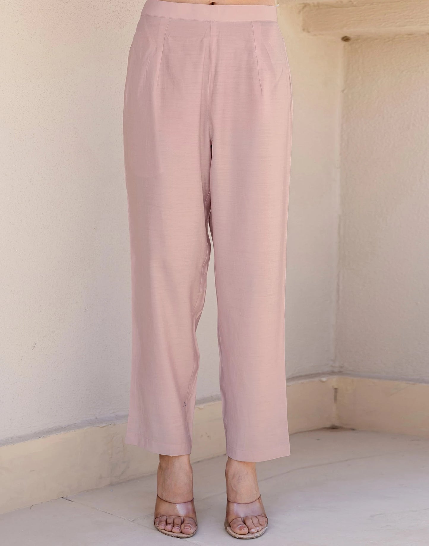 Pink Silk Kurta Set for Women, Embroidered Kurta Set Under 1299