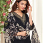Cotton Blend Sequence Embroidery, Foil Print and Gota Lace Straight Kurta with Pant & Dupatta