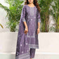 Silk Blend Jacquard Work Straight Kurta with Pant & Dupatta
