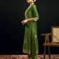 Silk Blend Jacquard Work Straight Kurta with Pant & Dupatta