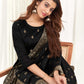 Silk Blend Jacquard Work Straight Kurta with Pant & Dupatta
