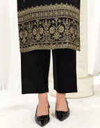 Silk Jacquard Woven Straight 3 Piece Kurta Set