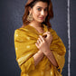 Silk Blend Jacquard Work Straight Kurta with Pant & Dupatta