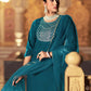 Velvet Sequins, Embroidery and Gota Lace Straight Kurta with Pant & Dupatta