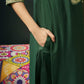 Silk Blend Embroidered Straight Kurta with Pant & Dupatta