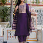 Silk Blend Weaving and Lace Straight Kurta with Pant & Dupatta