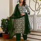 Crepe Floral Printed Straight Kurta with Pant & Dupatta