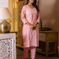 Cotton Woven Design Straight Kurta with Pant & Dupatta