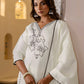Silk Embroidery and Lace Straight Kurta with Pant & Dupatta