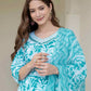 Cotton Printed Straight Kurta with Pant & Dupatta