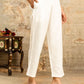 Cotton Blend Gota Lace Straight Kurta with Pant & Dupatta