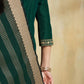 Cotton Blend Foil Printed and Foil Printed Lace Straight Kurta with Pant & Dupatta