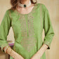 Cotton Embroidered Straight Kurta with Pant & Dupatta