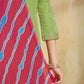 Cotton Embroidered Straight Kurta with Pant & Dupatta