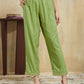 Cotton Embroidered Straight Kurta with Pant & Dupatta