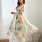 Georgette Floral Printed and Embroidery Straight Kurta with Pant & Dupatta