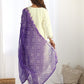 Silk Embroidery and Sequin Work Straight Kurta with Pant & Dupatta