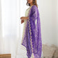 Silk Embroidery and Sequin Work Straight Kurta with Pant & Dupatta