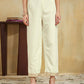 Silk Embroidered Straight Kurta with Pant & Dupatta