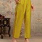 Silk Embroidered Anarkali Kurta with Pant & Dupatta