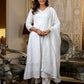 Rayon Embroidered Anarkali Kurta with Pant & Dupatta