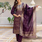 Silk Blend Weaving, Embroidery and Sequins Work A-Line Kurta with Pant & Dupatta