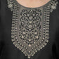 Silk Blend Weaving Straight Kurta with Pant & Dupatta